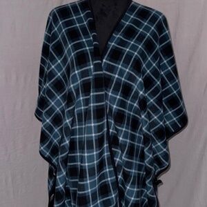 Serra plaid print wrap